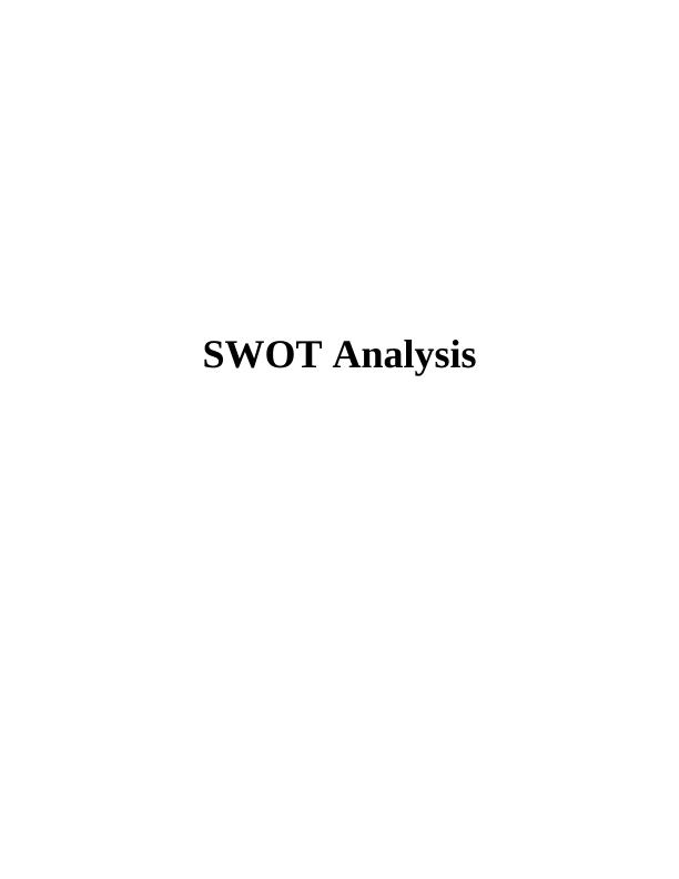 SWOT Analysis of Tesco_1