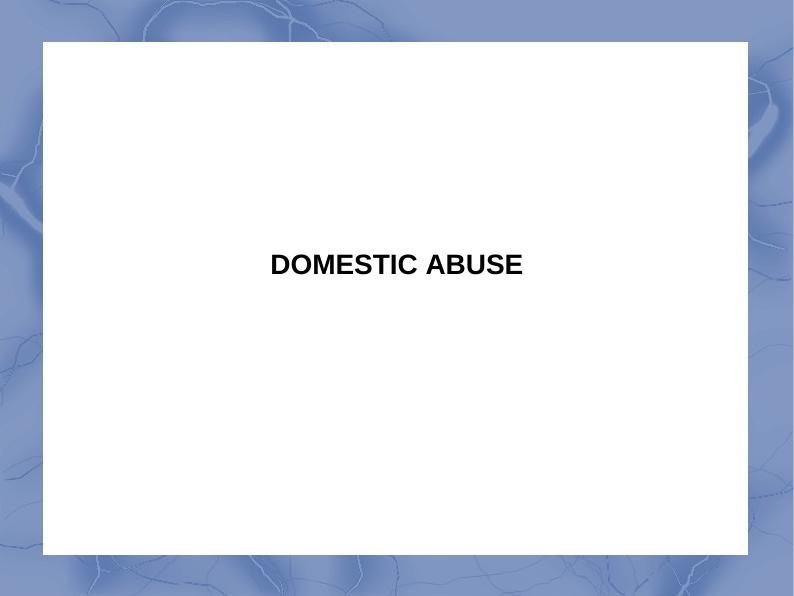 Domestic Abuse: A Critical Comparison of Nurses' Role in UK and India_1