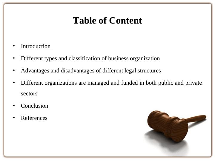 Different Types and Classification of Business Organization_2