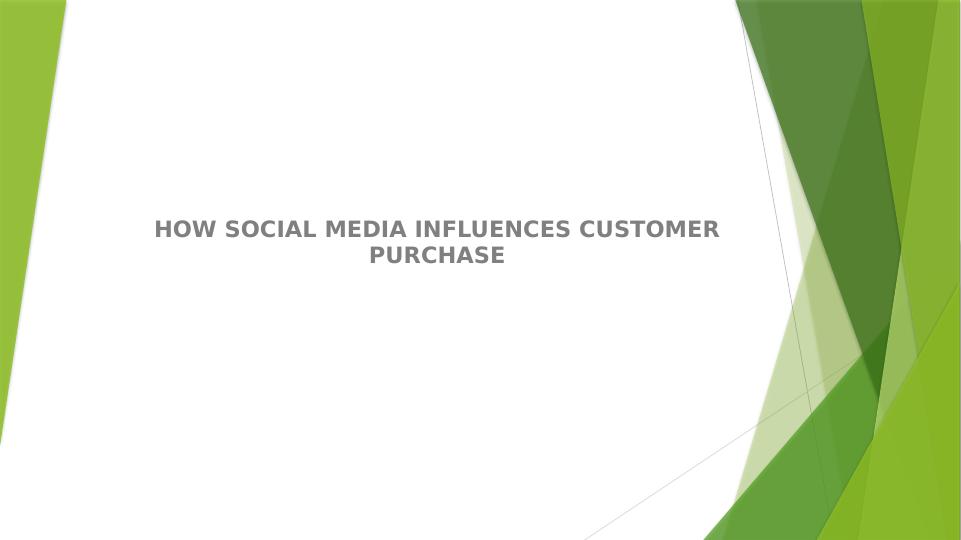 RESEARCH PROJECT PROPOSAL - How social media influences customer purchase_1