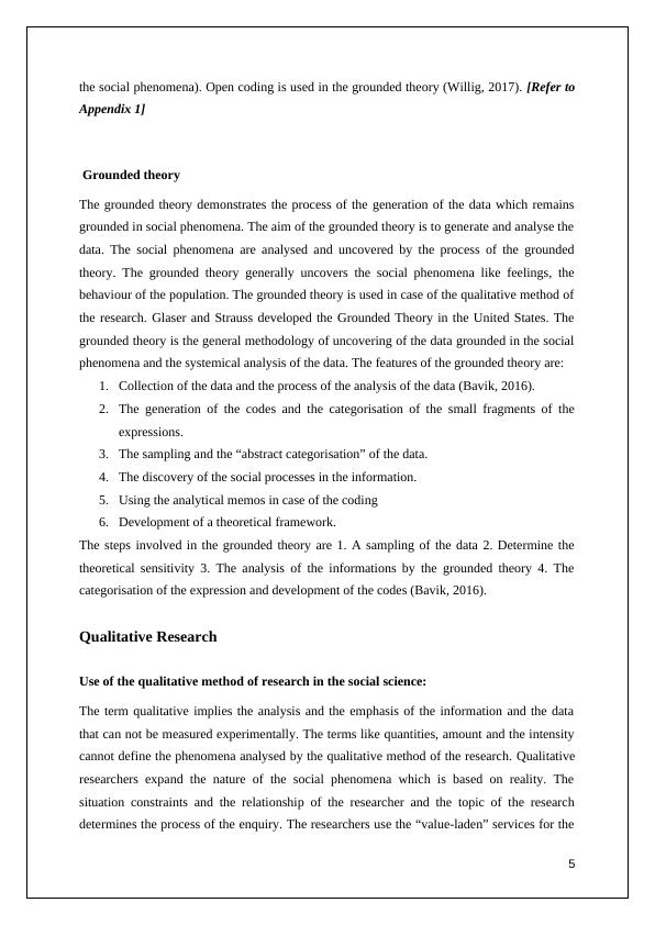 Qualitative Methods In Social Science: Open Coding And Grounded Theory