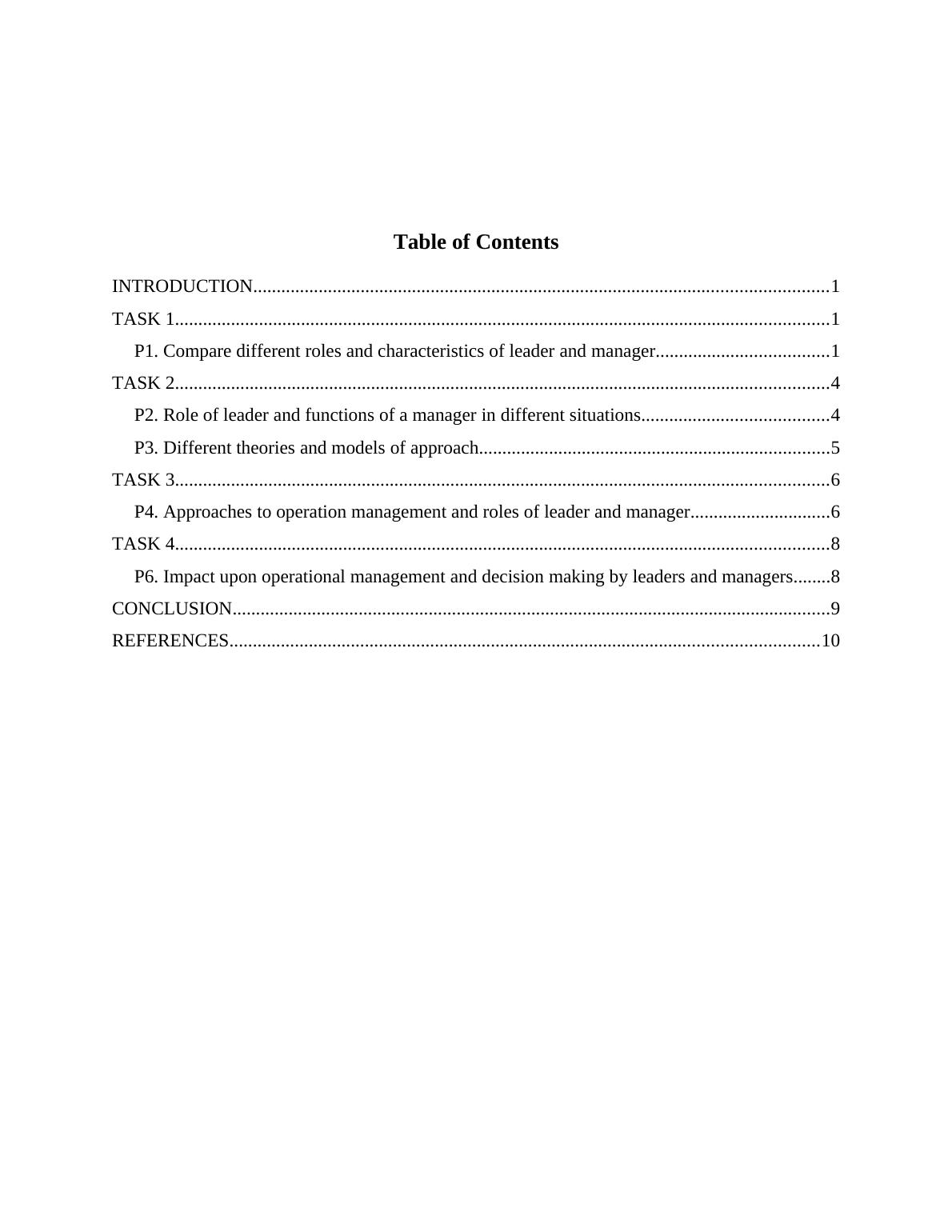 Management and Operations Assignment PDF : Mark and Spencer_2
