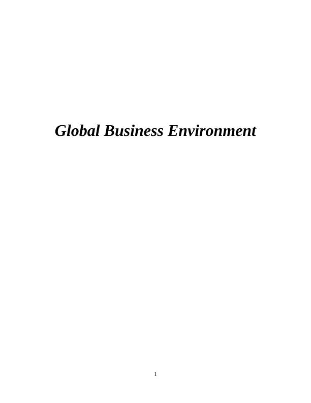 Influences of Globalisation on Leadership and Organisational Structure_1