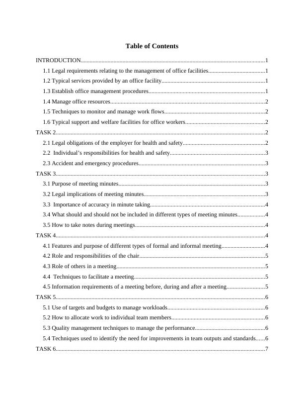 principles of administration assignment