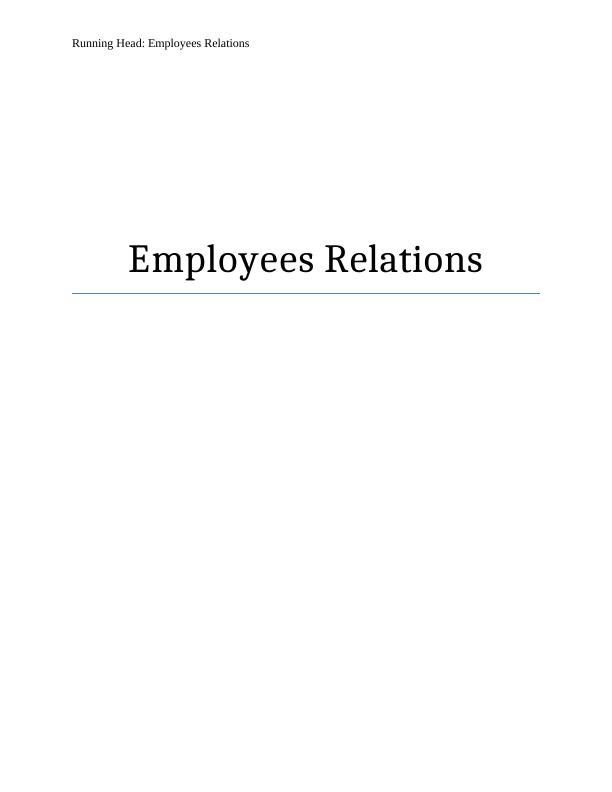 Employee Relations | F/601/1271_1