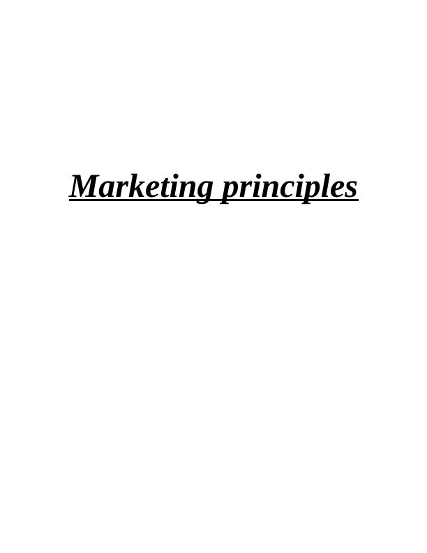 Marketing Principles: Segmentation, Sub-Branding, SWOT Analysis, and Advertising_1