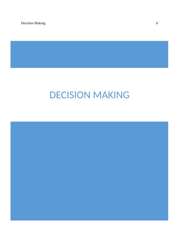 Decision Making_1