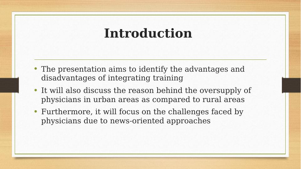 Advantages and Disadvantages of Integrating Training in Healthcare System_2