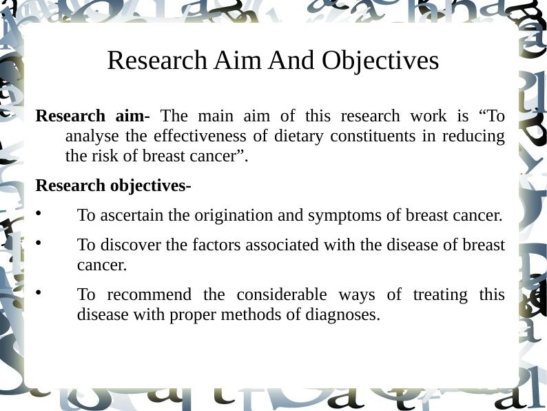 Effectiveness of Dietary Constituents in Reducing Breast Cancer Risk_2