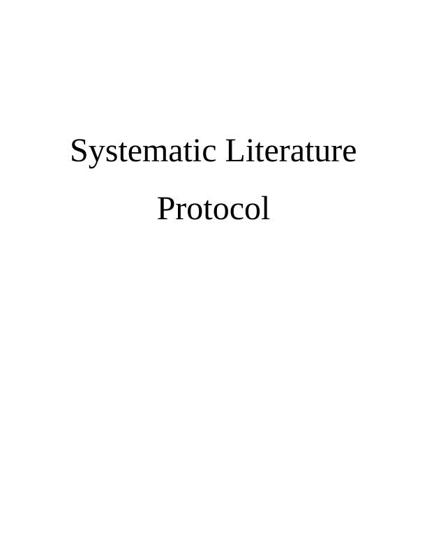 Protocol on Systematic Review and Narrative Synthesis_1