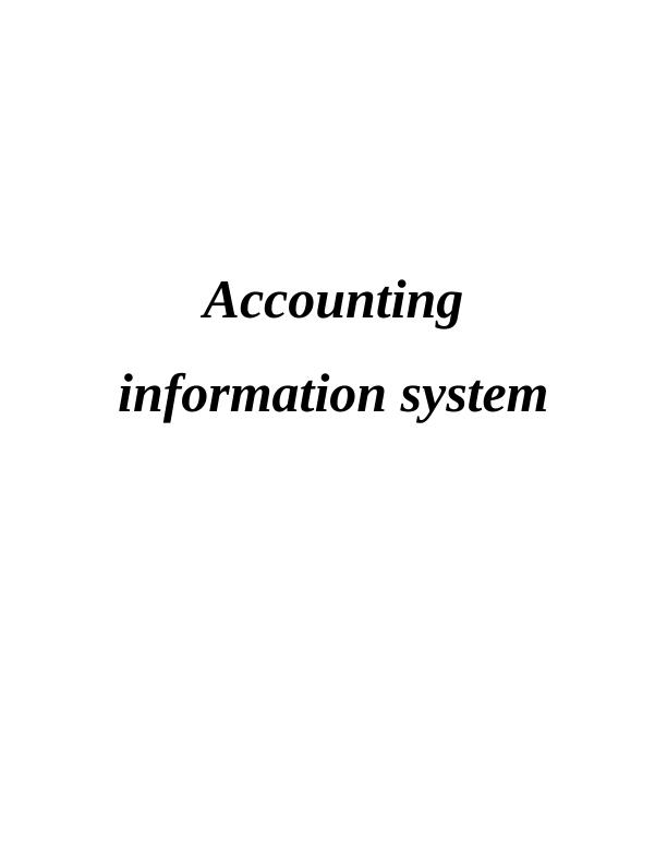 Accounting Information System for Abacus Property Group_1