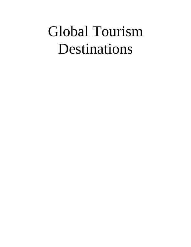 Global Tourism Destinations_1