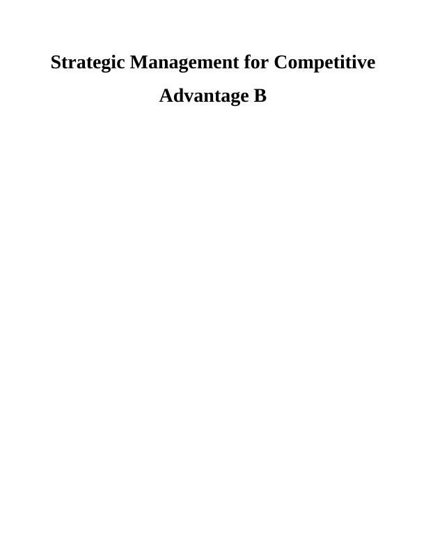 Strategic Management for Competitive Advantage Pdf_1