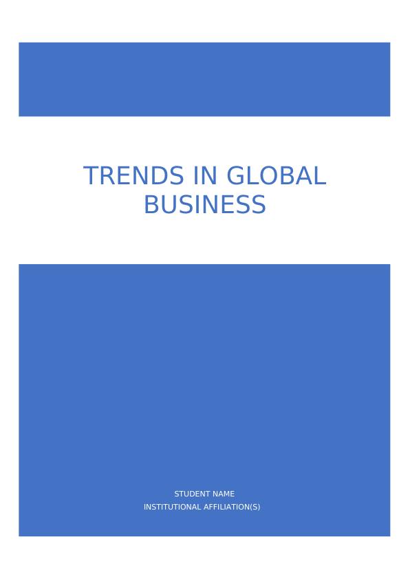 Trends in Global Business: Encouraging Team Collaboration and Addressing Privacy Issues_1