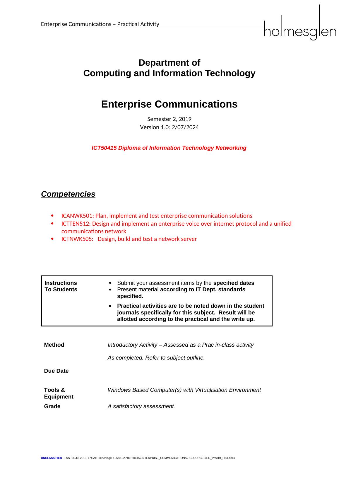 communication case study enterprise