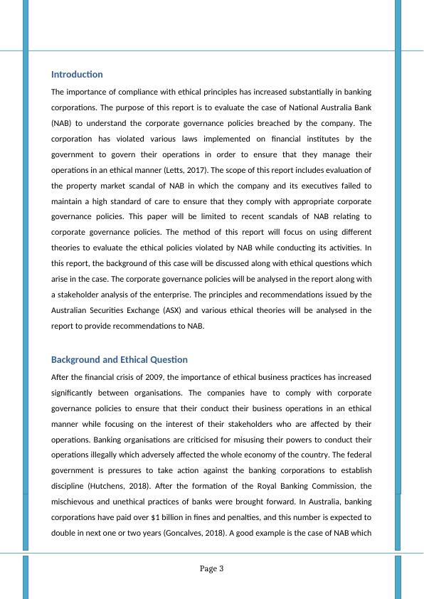Corporate Governance and Social Responsibility Executive Summary: An Empirical Study of the NAB Property Market Scandal_4