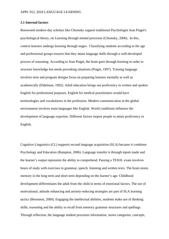 (PDF) Language learning assignment_3