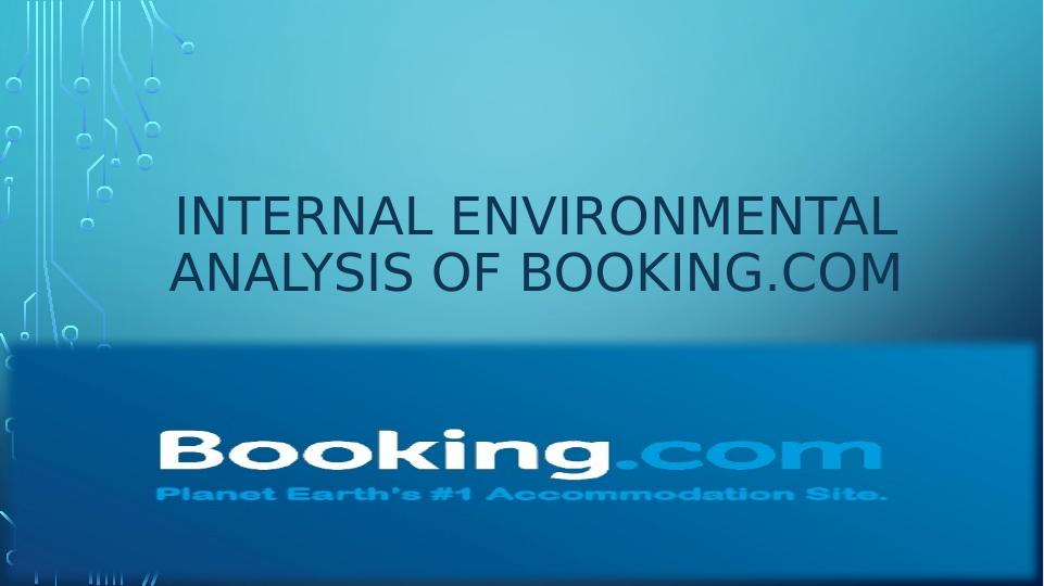 Internal Environmental Analysis of Booking.com_1