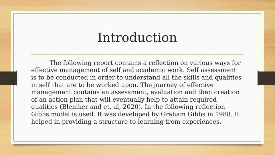Reflective Presentation on Effective Management of Self and Academic Work_3