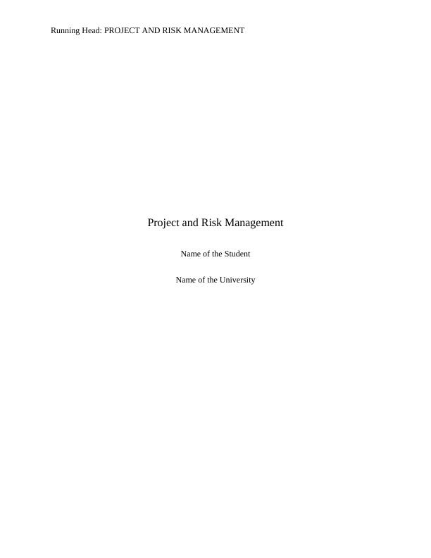Project and Risk Management_1