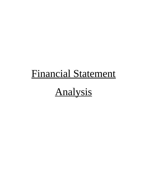 Financial Statement Analysis : BMW Group_1