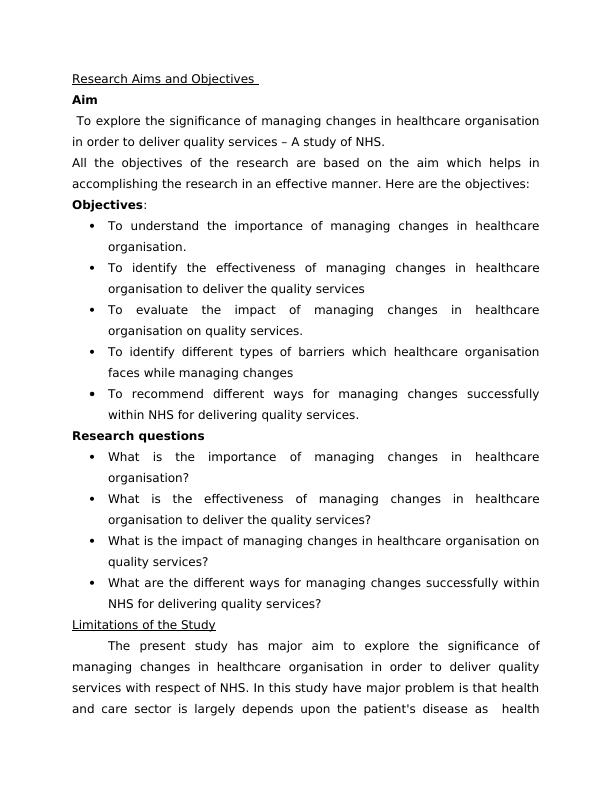 Change Management Assignment | Healthcare Assignment_7