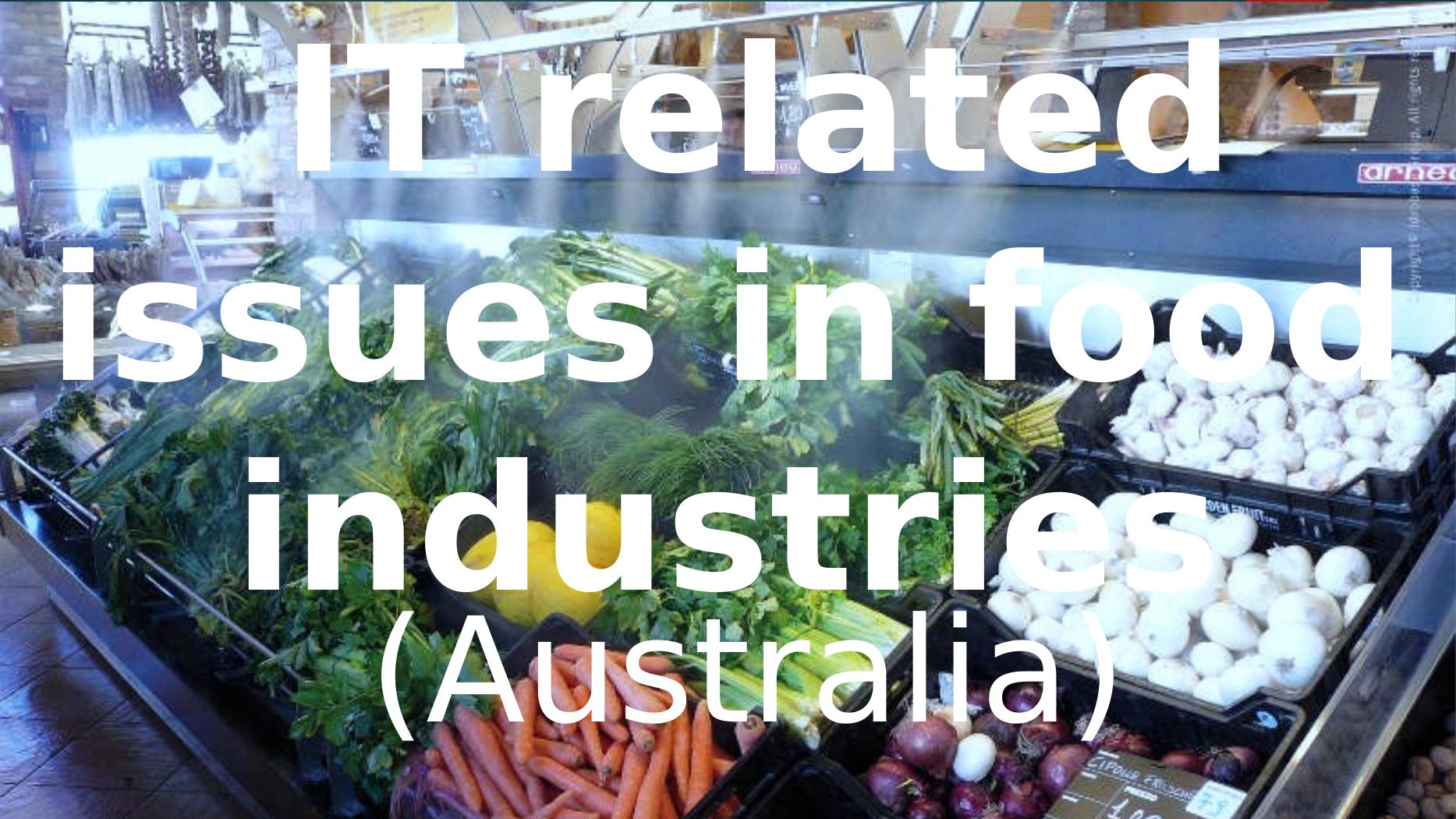 Advancing the food industry with artificial intelligence at Australia