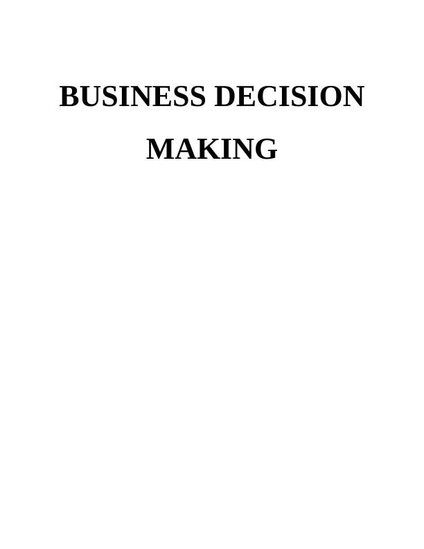 Project - Balti Palace's Decision Making Tools_1