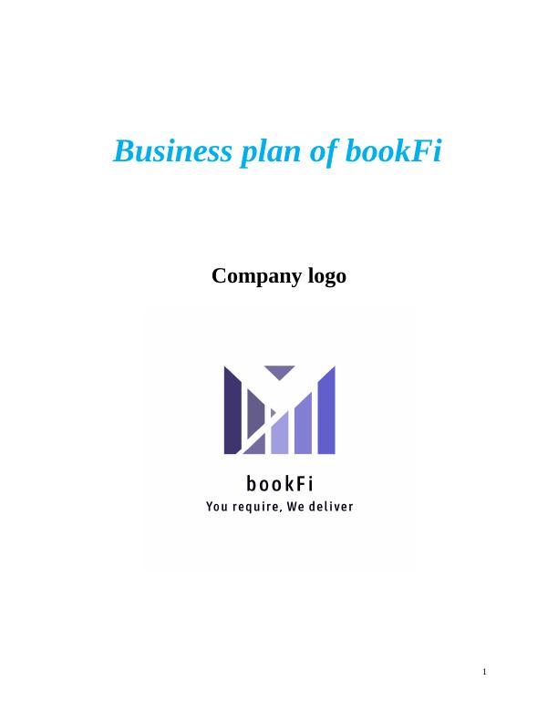 (pdf) Business Plan of bookFi_1