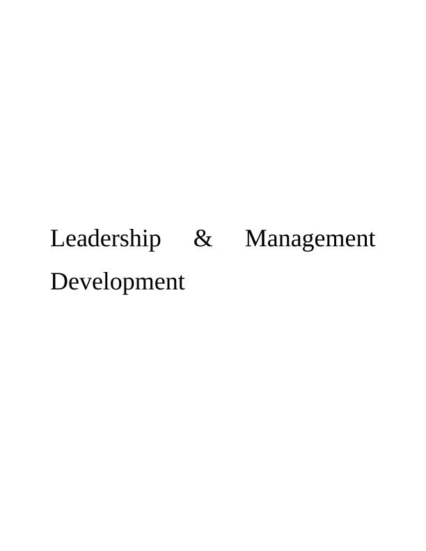 PDF Leadership & Management Development_1