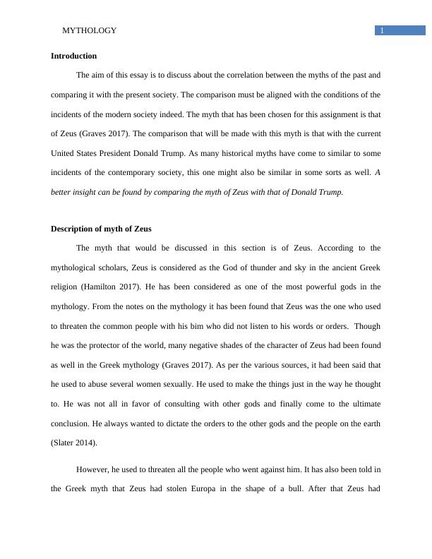 Assignment on  Mythology  PDF_2