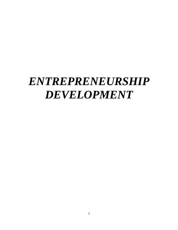 Entrepreneurship Development: Lean Businesses, Objectives, Customer Value Proposition, Lean Business Model_1