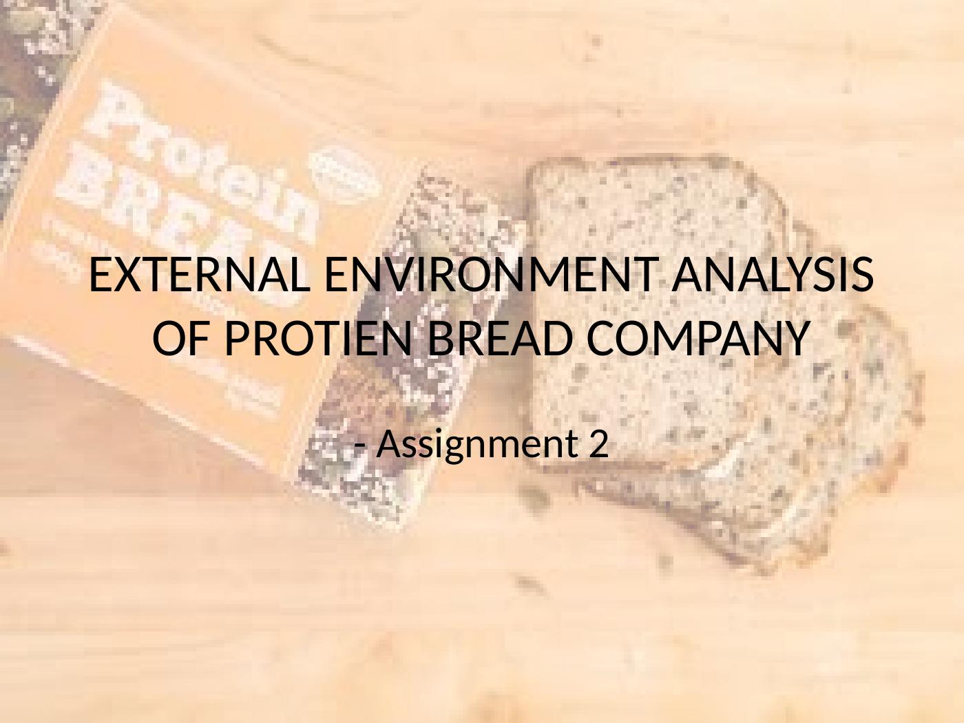 external-environment-analysis-of-protien-bread-company