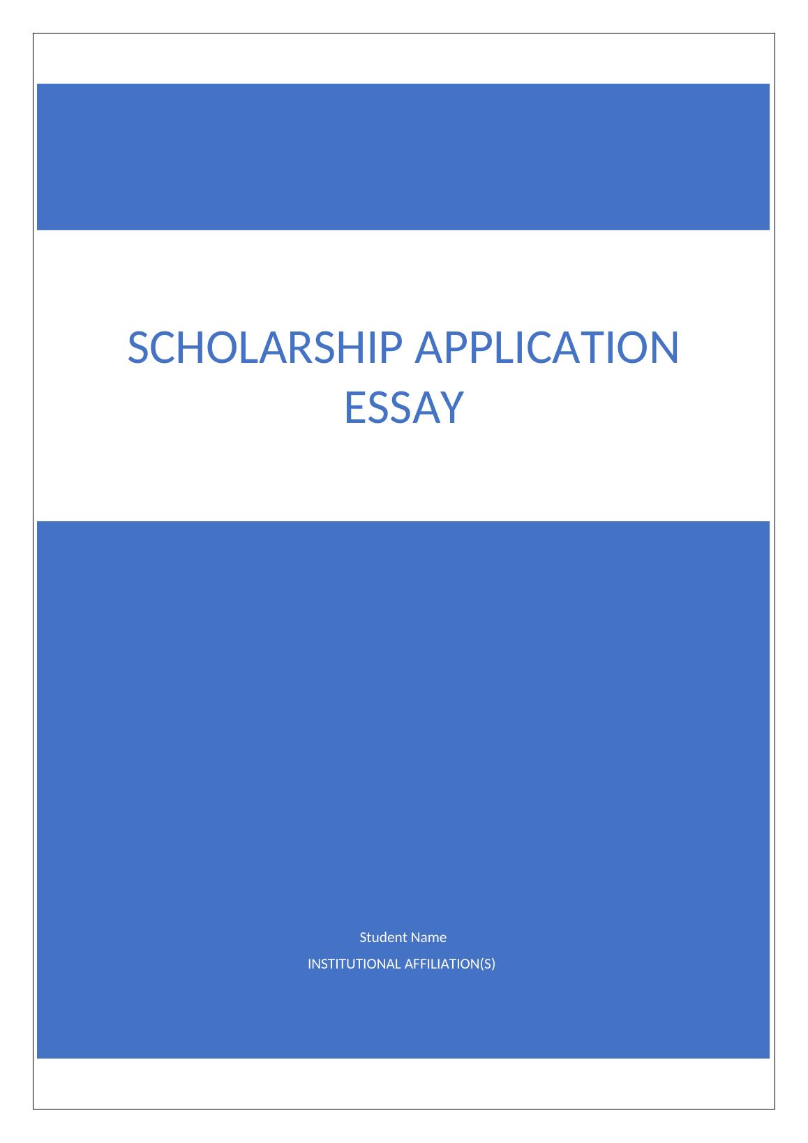 Scholarship Application Essay 2022_1