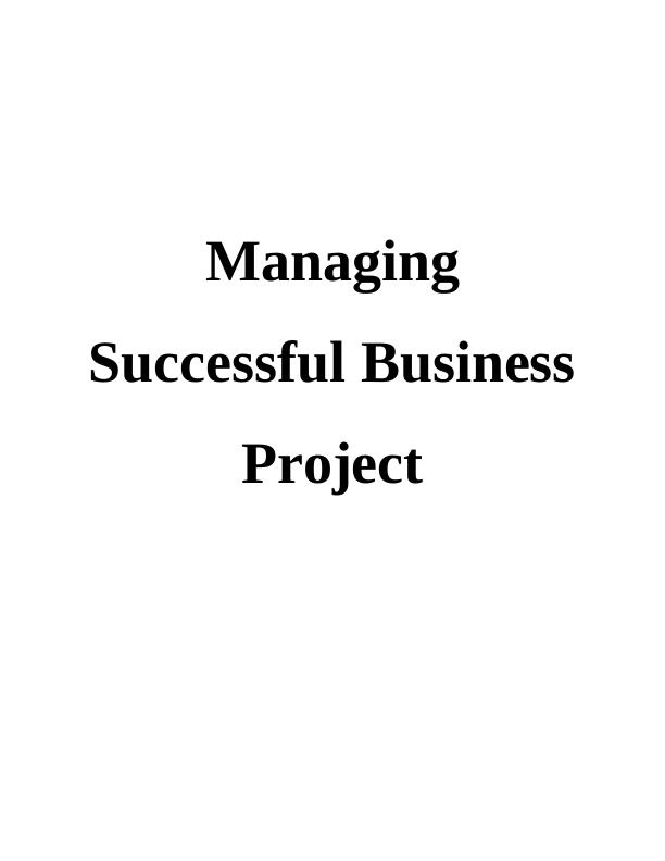 Managing Successful Business Project Assignment - Ensoft_1