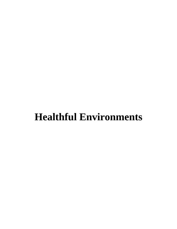 (PDF) Health and Environment_1