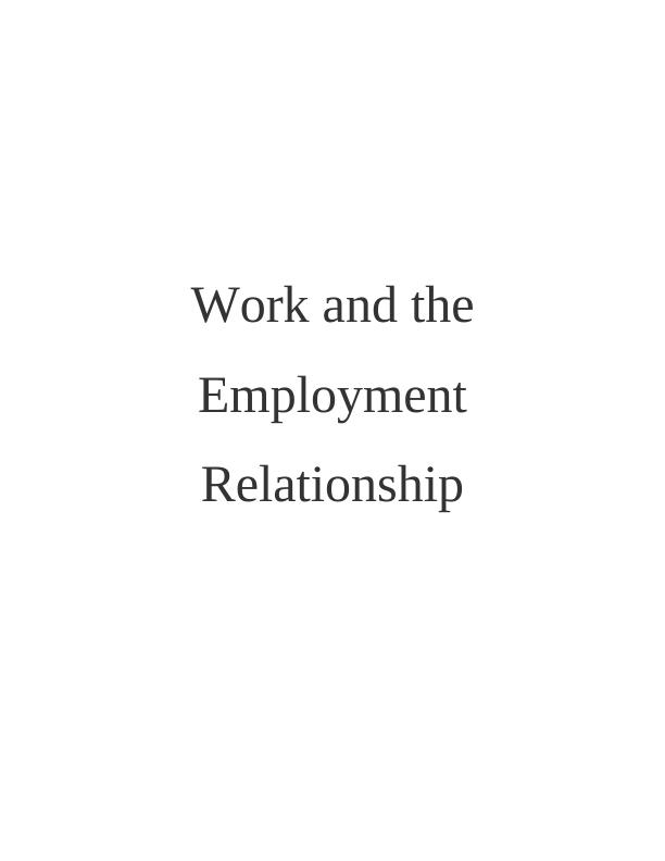 Value and Importance of Employee Relationship in an Organization_1