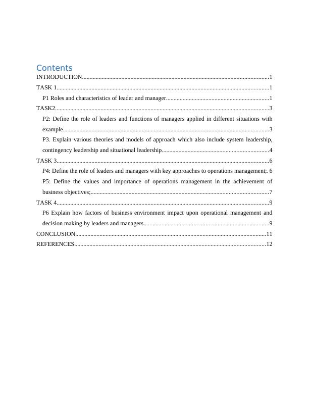Roles and Characteristics of Leader and Manager in Operations Management_2