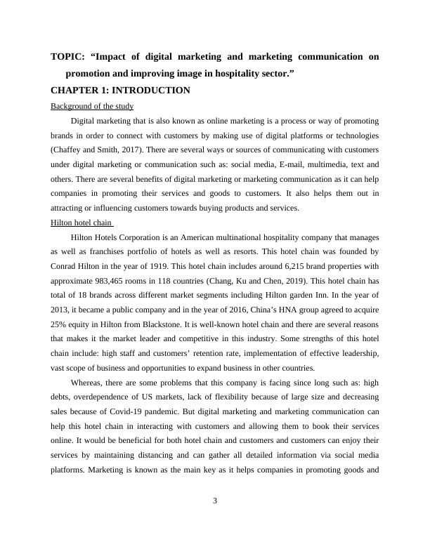 Impact of Digital Marketing and Marketing Communication on Promotion and Improving Image in Hospitality Sector_3