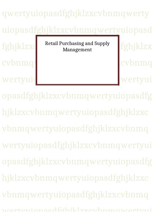 Retail Purchasing and Supply Management PDF_1
