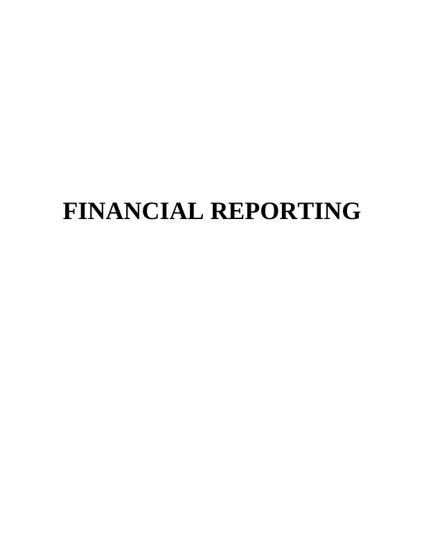 Analysis of Financial Reporting_1