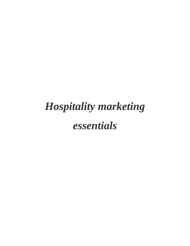 Roles and Responsibilities of Marketing Function within Marriott_1