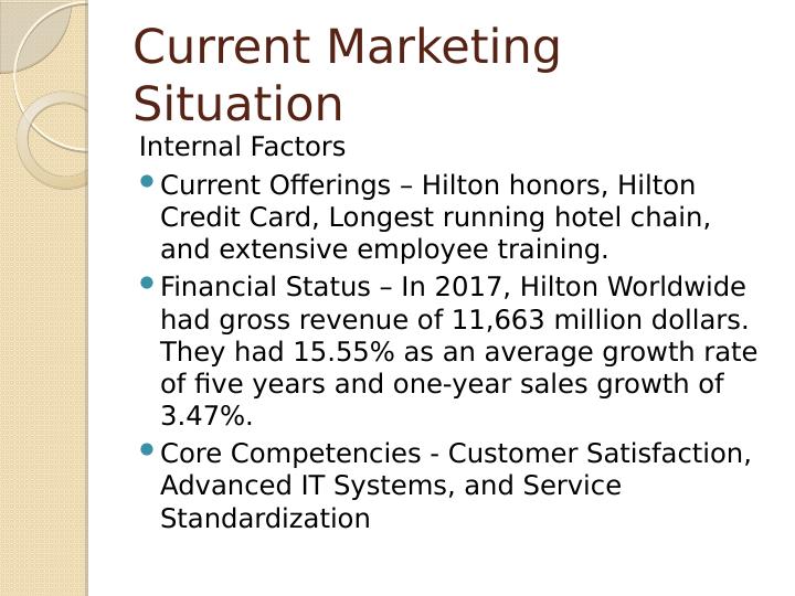 Marketing Strategy and Plan Hilton Hotels_3