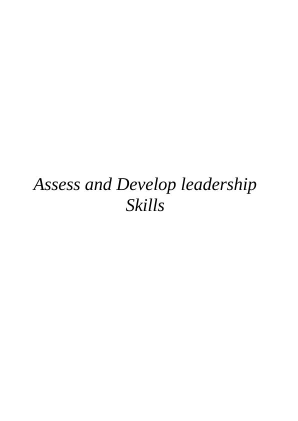 Assess and Develop leadership skills_1
