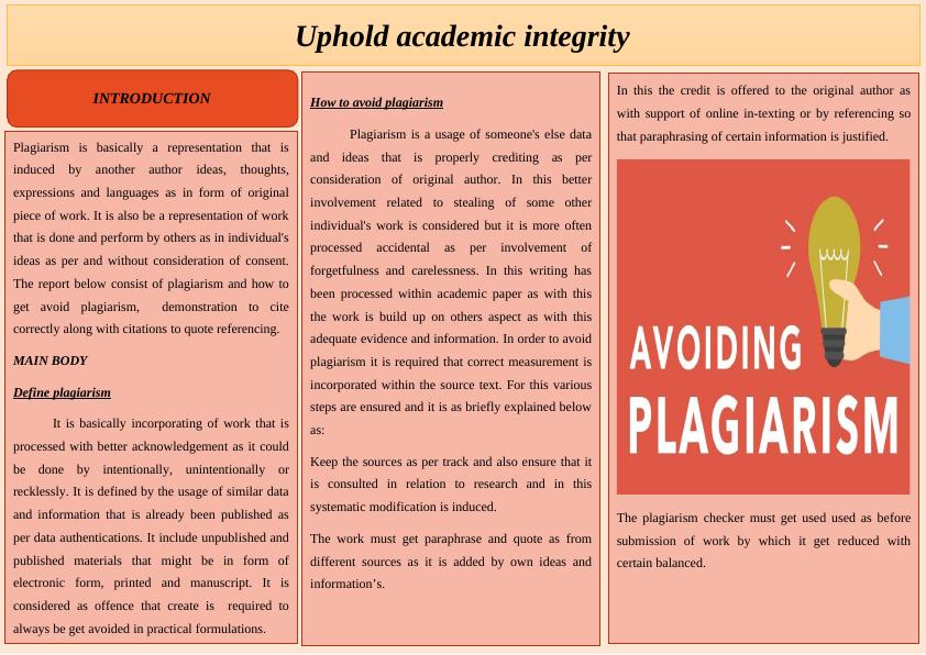 Uphold Academic Integrity: How to Avoid Plagiarism_1