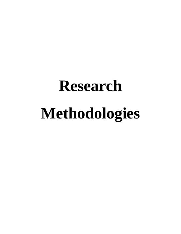 (DOC) An assignment on Research methodology_1