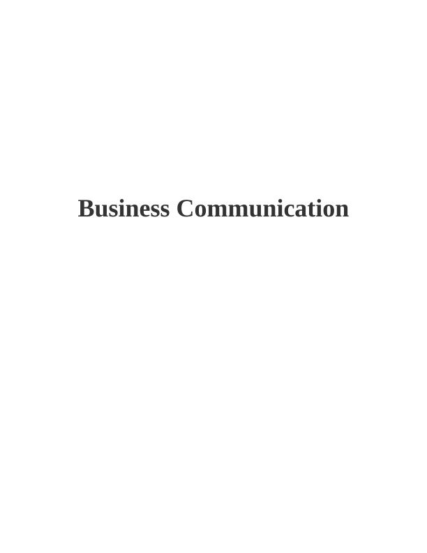 Business Communication: Principles and Practice_1