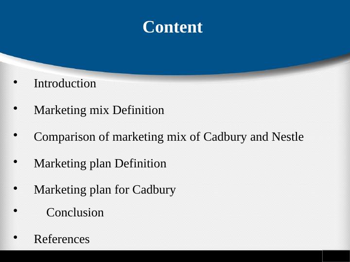 Marketing Mix and Marketing Plan for Cadbury_2