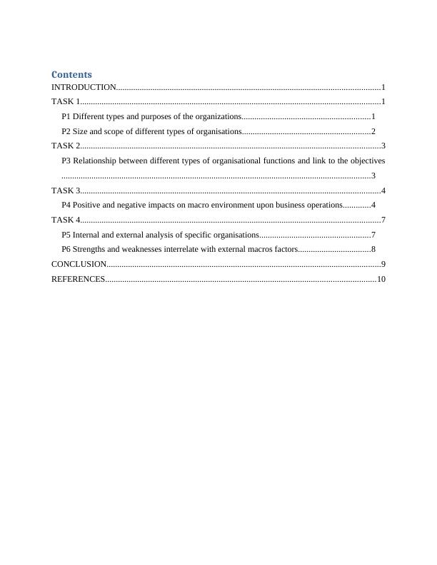Business and Business Environment Assignment Solution - Tesco PLC_2