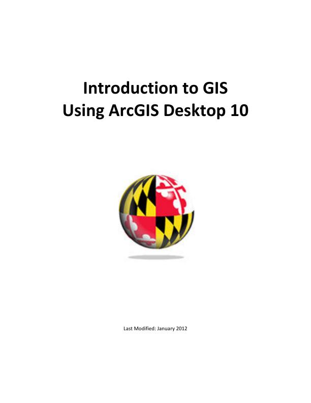 Introduction to GIS Using ArcGIS Desktop 10_1
